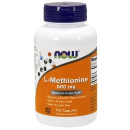 L-Methionine NOW Foods 100 kapsułek