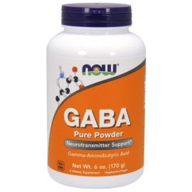 GABA NOW Foods Pure Powder - 170 grams