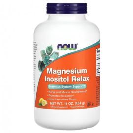 Magnesium Inositol Relax Powder NOW Foods 454 grams