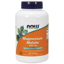 Magnesium Malate NOW Foods 180 tabletek