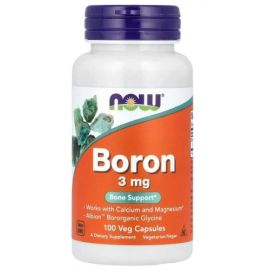Boron NOW Foods 3mg - 100 kapsułek