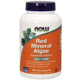 Red Mineral Algae NOW Foods 180 wegetariańskich kapsułek