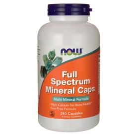 Full Spectrum Minerals NOW Foods Iron-Free - 240 kapsułek