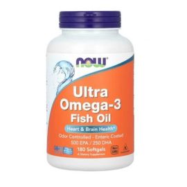 Ultra Omega-3 NOW Foods 180 softgels