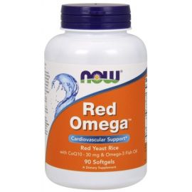 Red Omega (Red Yeast Rice) NOW Foods 90 softgels