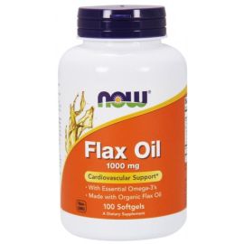Flax Oil NOW Foods 1000mg - 100 softgels