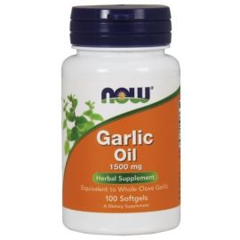 Garlic Oil NOW Foods 1500mg - 100 softgels