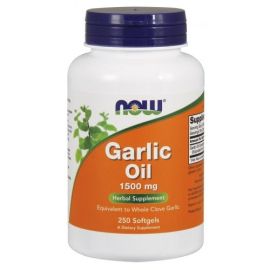 Garlic Oil NOW Foods 1500mg - 250 softgels