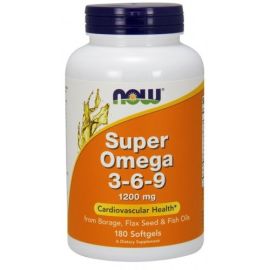 Super Omega 3-6-9 NOW Foods 1200mg - 180 softgels