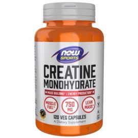 Creatine Monohydrate NOW Foods 120 wegetariańskich kapsułek