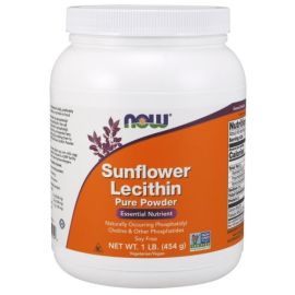 Sunflower Lecithin NOW Foods Pure Powder - 454 grams