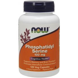 Phosphatidyl Serine NOW Foods 100mg - 120 wegetariańskich kapsułek