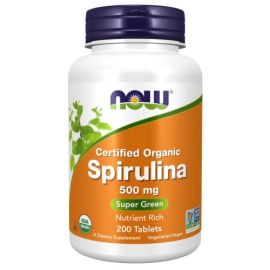Spirulina NOW Foods 500mg - 200 tabletek