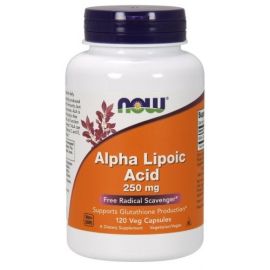 Alpha Lipoic Acid NOW Foods 250mg - 120 wegetariańskich kapsułek