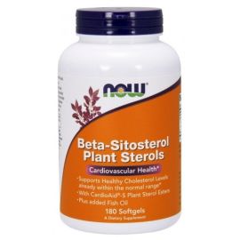 Beta-Sitosterol Plant Sterols NOW Foods 180 softgels