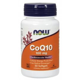 CoQ10 NOW Foods 100mg - 50 softgels