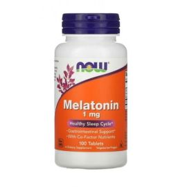 Melatonin NOW Foods 1mg - 100 tabletek