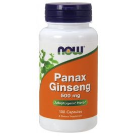 Panax Ginseng NOW Foods 500mg - 100 kapsułek