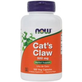 Cat's Claw NOW Foods 500mg - 100 wegetariańskich kapsułek