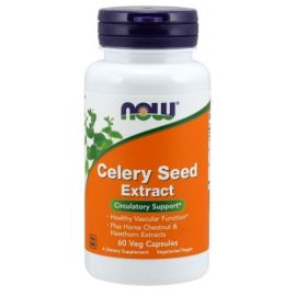 Celery Seed Extract NOW Foods 60 wegetariańskich kapsułek