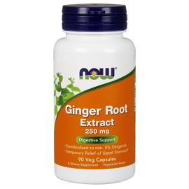 Ginger Root Extract NOW Foods 90 wegetariańskich kapsułek