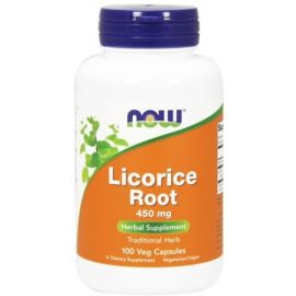 Licorice Root NOW Foods 100 wegetariańskich kapsułek