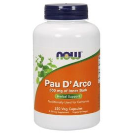 Pau D'Arco NOW Foods 500mg - 250 wegetariańskich kapsułek