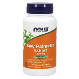 Saw Palmetto Extract with Pumpkin Seed Oil NOW Foods 90 veggie softgels