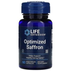 Optimized Saffron Life Extension 60 wegetariańskich kapsułek