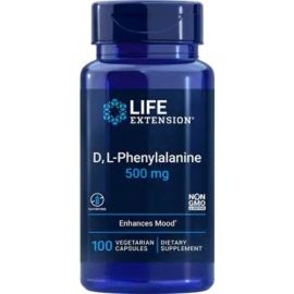 D L-Phenylalanine Life Extension 100 wegetariańskich kapsułek