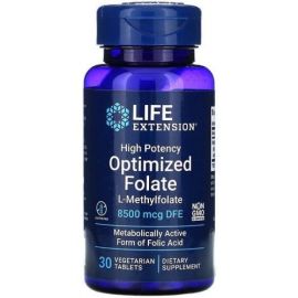 High Potency Optimized Folate Life Extension 30 vegetarian tabs