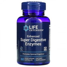 Enhanced Super Digestive Enzymes Life Extension 60 wegetariańskich kapsułek