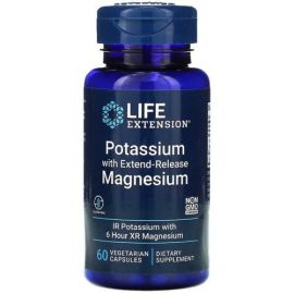Potassium with Extend-Release Magnesium Life Extension 60 wegetariańskich kapsułek