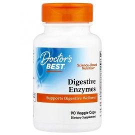 Digestive Enzymes Doctor's Best 90 wegetariańskich kapsułek