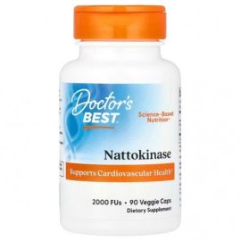 Nattokinase Doctor's Best 2000 FUs - 90 wegetariańskich kapsułek