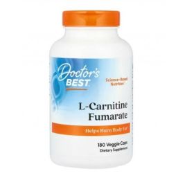 L-Carnitine Fumarate Doctor's Best 180 wegetariańskich kapsułek