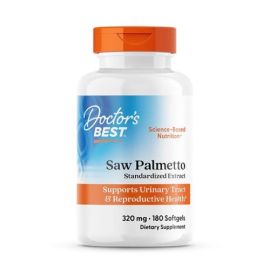 Saw Palmetto Standardized Extract Doctor's Best 320mg - 180 softgels