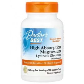 High Absorption Magnesium Doctor's Best 105mg - 120 wegetariańskich kapsułek