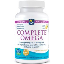 Complete Omega Nordic Naturals 565mg Lemon - 60 softgels
