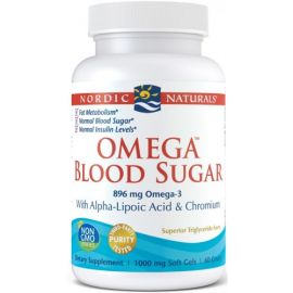 Omega Blood Sugar Nordic Naturals 60 softgels