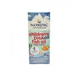 Children's DHA Xtra Fish Oil Nordic Naturals 880mg Berry Punch - 60 ml.