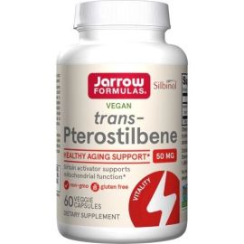 trans-Pterostilbene Jarrow Formulas 60 wegetariańskich kapsułek
