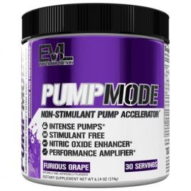 PumpMode Powder EVLution Nutrition 174 - 183 grams Furious Grape