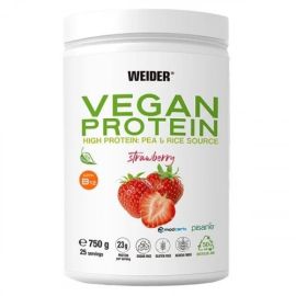 Vegan Protein Weider 750 grams Strawberry