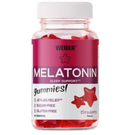 Melatonin Weider 60 żelków Strawberry