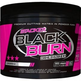 Black Burn Micronized Stacker2 Europe 300 grams Orange